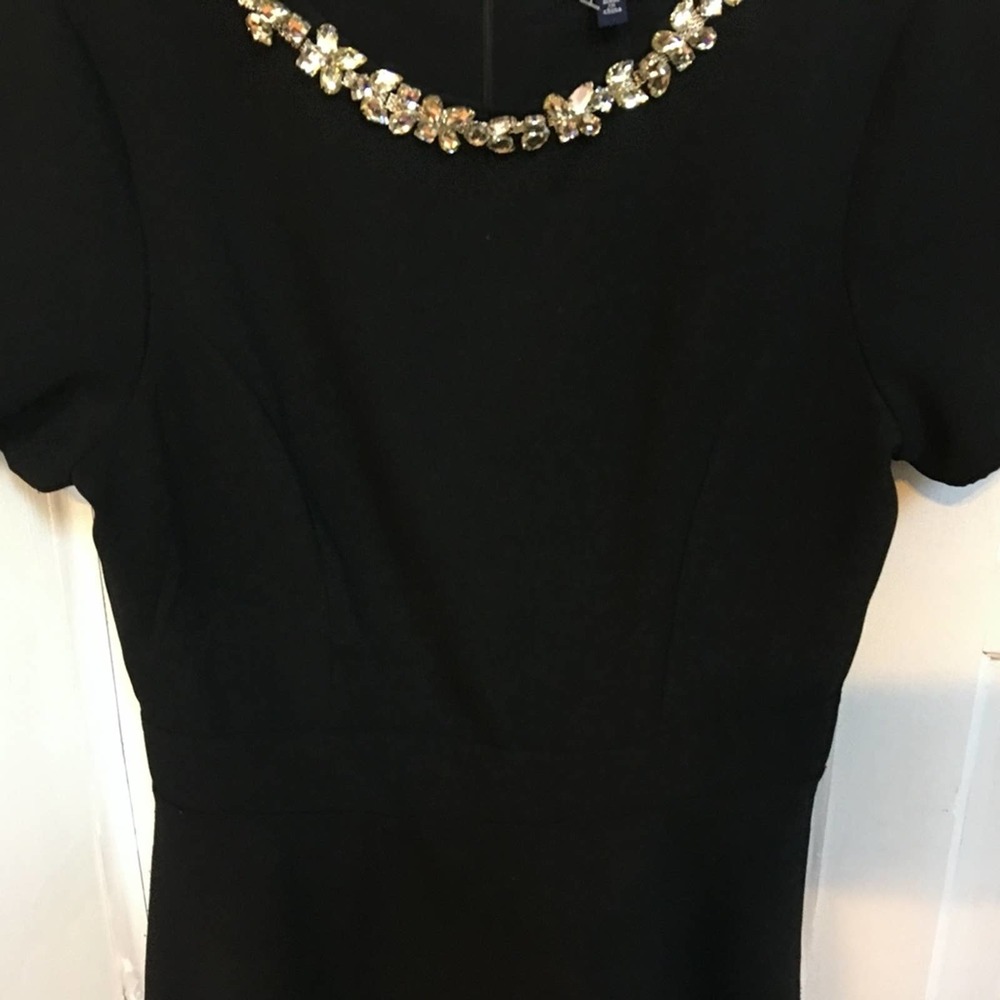 One Clothing Black Dress w/ Rhinestone Detail - Picture 4 of 8
